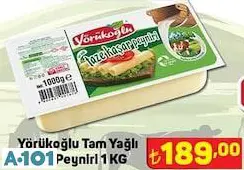 YÖRÜKOĞLU TAM YAĞLI TAZE KAŞAR PEYNİRİ